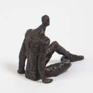 Picture of SITTING W/LEGS CROSSED-BRONZE