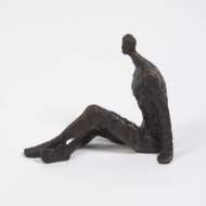 Picture of SITTING W/LEGS CROSSED-BRONZE