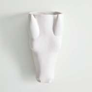 Picture of EQUUS WALL VASE-LIMESTONE FINISH