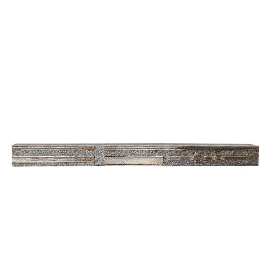 Picture of ABSTRACT BLOCK FLOATING SHELF-NICKEL