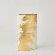 Picture of SPLASHY GOLD LEAF VASES