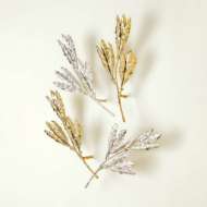 Picture of MANGO LEAVES WALL DECOR-BRASS