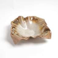 Picture of FOLDED RIPPLE BOWL-RAKU