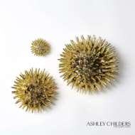 Picture of URCHIN WALL ART-GOLD