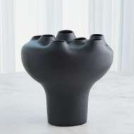 Picture of GEYSER VASES-BLACK