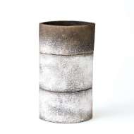 Picture of STACKED VASE-GREY