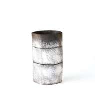 Picture of STACKED VASE-GREY