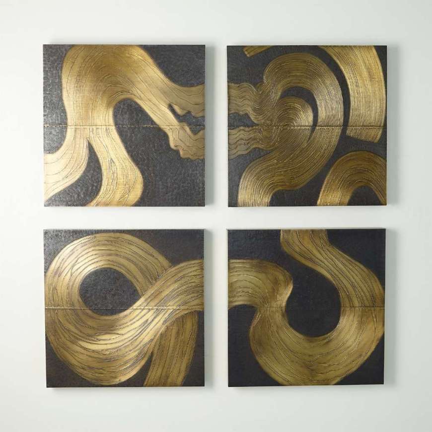 Picture of CURRENTS WALL PANELS-BRASS/BRONZE