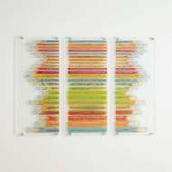 Picture of STICKS FUSED GLASS WALL ART