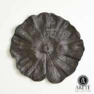 Picture of LOTUS LEAF WALL DECOR-DARK ANTIQUE BRONZE