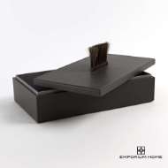 Picture of HARRINGTON BOX-GRAPHITE LEATHER