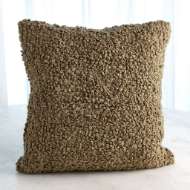 Picture of TEXTURED BOUCLE PILLOW-OLIVE