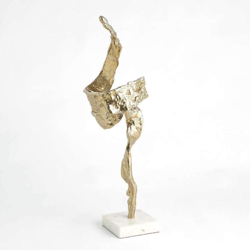 Picture of TWIST SCULPTURE-BRASS