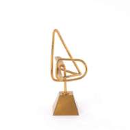 Picture of ABSTRACT SCULPTURE-OLD GOLD