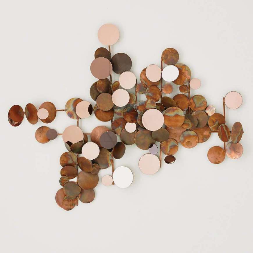 Picture of DOT WALL DECOR-COPPER