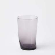 Picture of PINCHED DECANTER AND DRINKING GLASSES-PURPLE