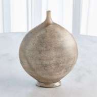 Picture of ROUND RAKU VASE-SAND