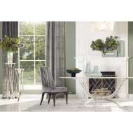 Picture of CHORDA DINING TABLE-NICKEL-RECTANGLE