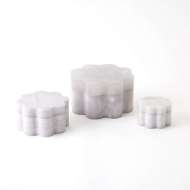 Picture of CUMULUS ALABASTER WIDE BOXES-GREY