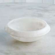 Picture of COVE EDGE ALABASTER BOWLS-WHITE