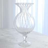 Picture of WHITE STRIPE VASE