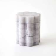 Picture of CUMULUS ALABASTER TALL BOXES-GREY