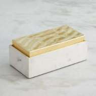 Picture of SHIMMER BOXES-BRASS