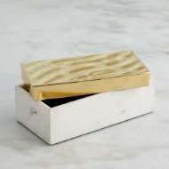 Picture of SHIMMER BOXES-BRASS