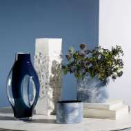 Picture of FLY THROUGH VASES-NIGHT BLUE