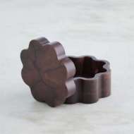 Picture of CUMULUS ALABASTER WIDE BOXES-CHOCOLATE