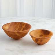 Picture of OILED ALABASTER BOWLS-AGATE