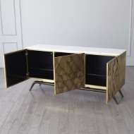 Picture of TRIANGLE CABINET-BRASS