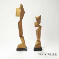 Picture of FACET SCULPTURE-GOLD