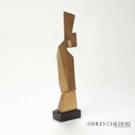 Picture of FACET SCULPTURE-GOLD