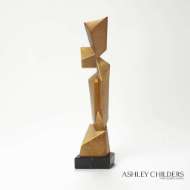 Picture of FACET SCULPTURE-GOLD