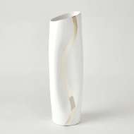 Picture of LOOSE STRIPE VASES-PLATINUM