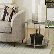 Picture of CURVE SIDE TABLE-SILVER