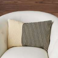 Picture of STRIPED BEADED LUMBAR PILLOW