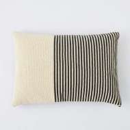 Picture of STRIPED BEADED LUMBAR PILLOW