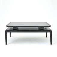 Picture of POISE COCKTAIL TABLE-BLACK SATIN