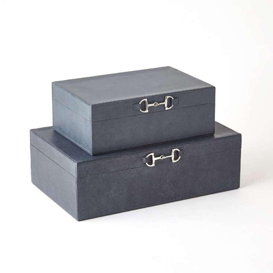 Picture of STIRRUP DETAIL BOX-BLUE WASH