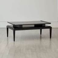 Picture of POISE COCKTAIL TABLE-BLACK SATIN