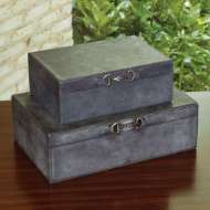 Picture of STIRRUP DETAIL BOX-BLUE WASH