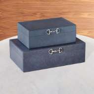 Picture of STIRRUP DETAIL BOX-BLUE WASH