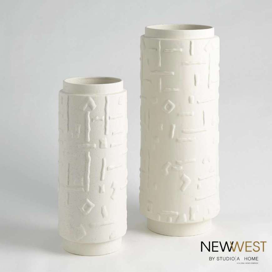 Picture of SANKURU VASES-RUSTIC WHITE