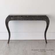 Picture of PARIS WALL CONSOLE-BLACK CERUSED OAK