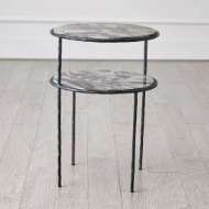 Picture of REGISTRAR TIERED TABLE-GUNMETAL