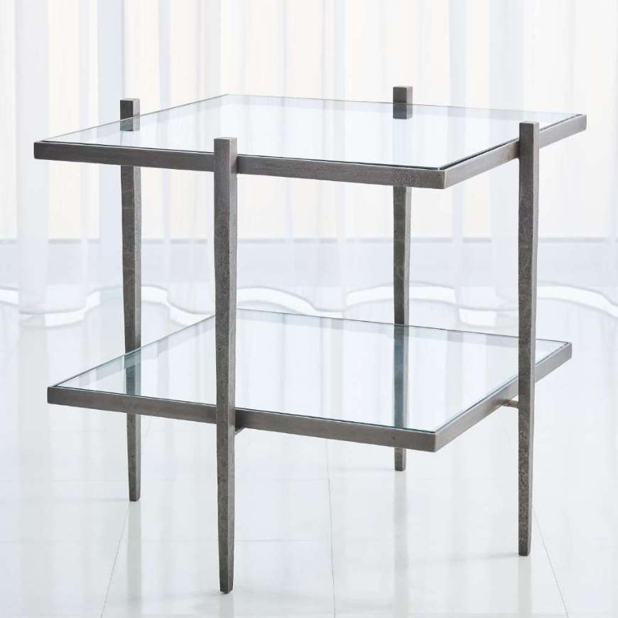 Picture of LAFORGE END TABLE - NATURAL IRON