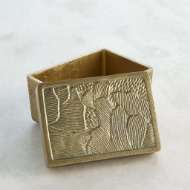 Picture of FLORA BOXES-ANTIQUE BRASS