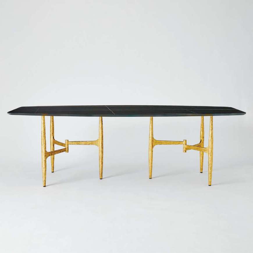 Picture of RADIUS TABLES-GOLD/NOIR LUX TOP